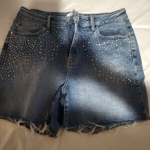 Denim Studded Women's Shorts Judy Blue